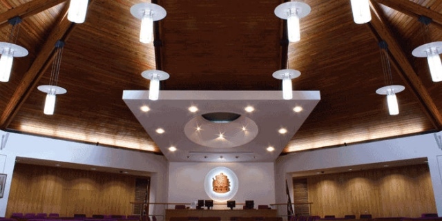 Traditionellt ljusmetalltak QUADARC betacalco