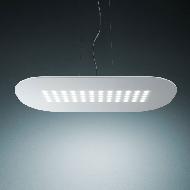 minimalistisk lägenhet ljus design fontana-art lampa matilde Marco-Bosisio