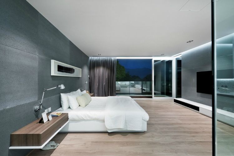 tv i sovrummet tv hänga på väggen design design alternativ modern minimalistisk