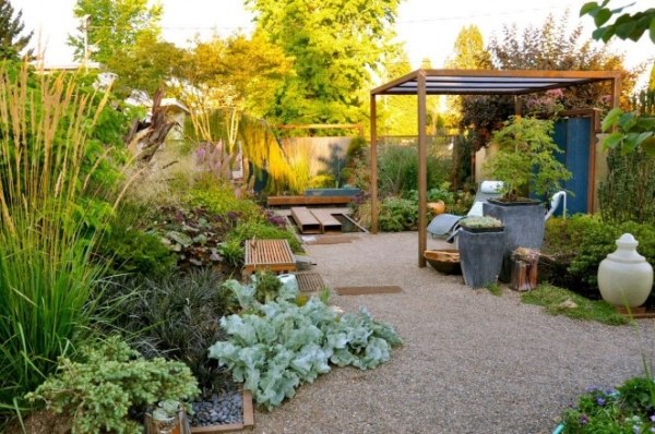 idéer trädgårdsdesign att applicera hemma lusthus