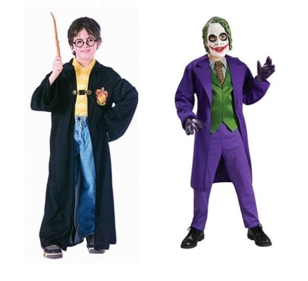 Barndräkter idéer Carnival Harry Potter Jocker skräckmask