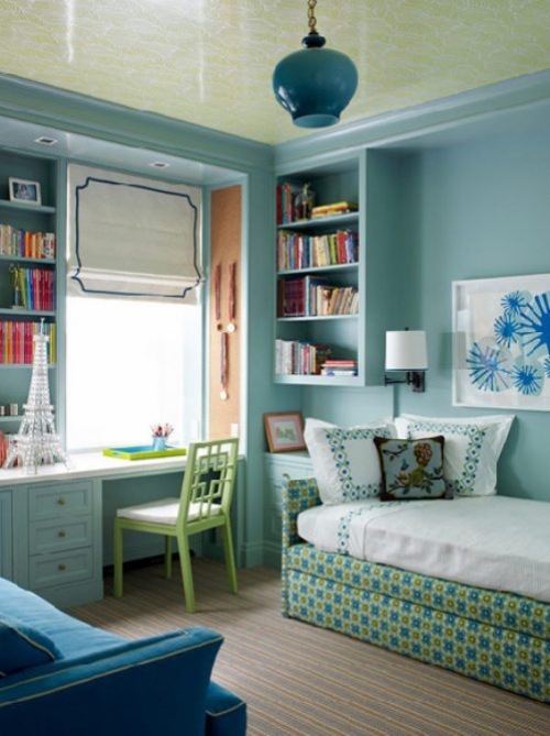 gröna nyanser sovrum inredning design idéer i mint