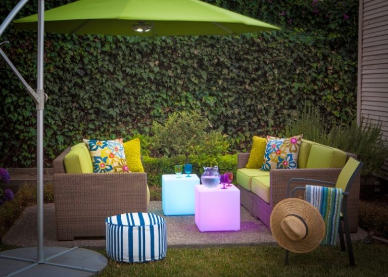 Idéer-terrass design-beanbag-ränder-Missoni