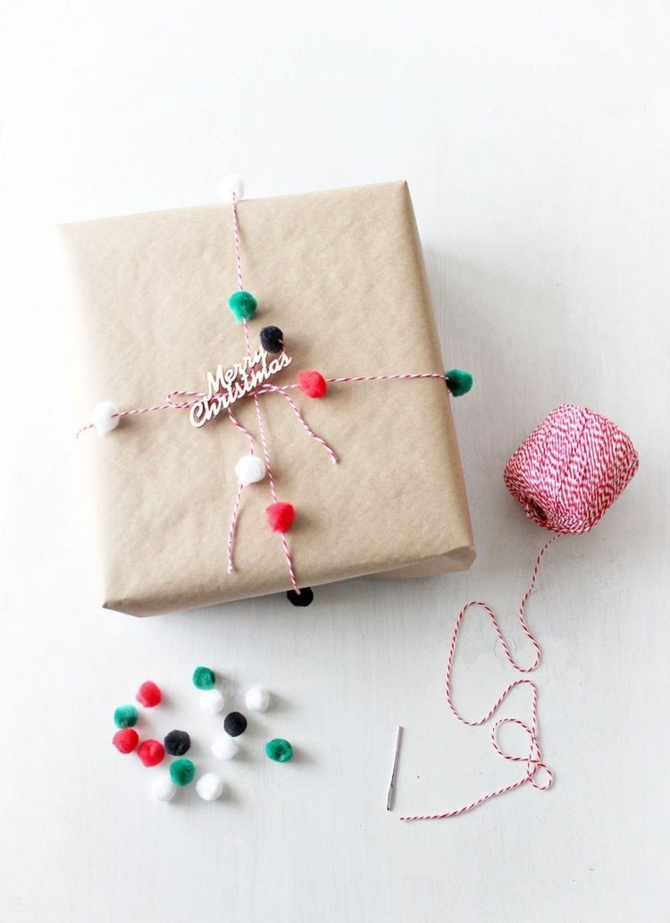 pyssla med ull jul lämplig julpynt vad kan du göra med ullgåva förpackningar pompoms garntråd nål