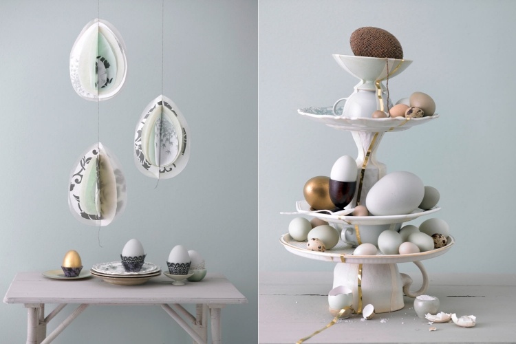 fantasifull-påsk-dekoration-vår-etagere-minimalistisk-ägg