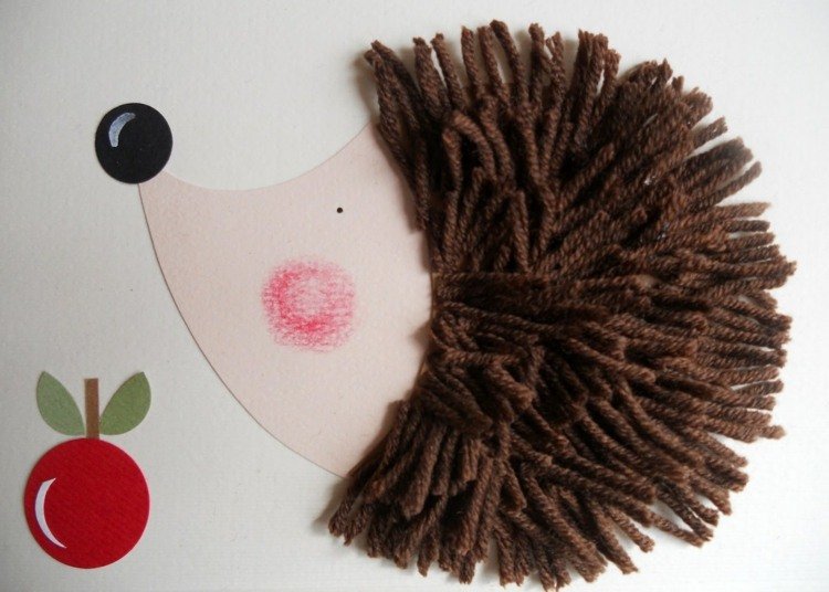 Hedgehog-tinker-wool-paper-face-string-lim