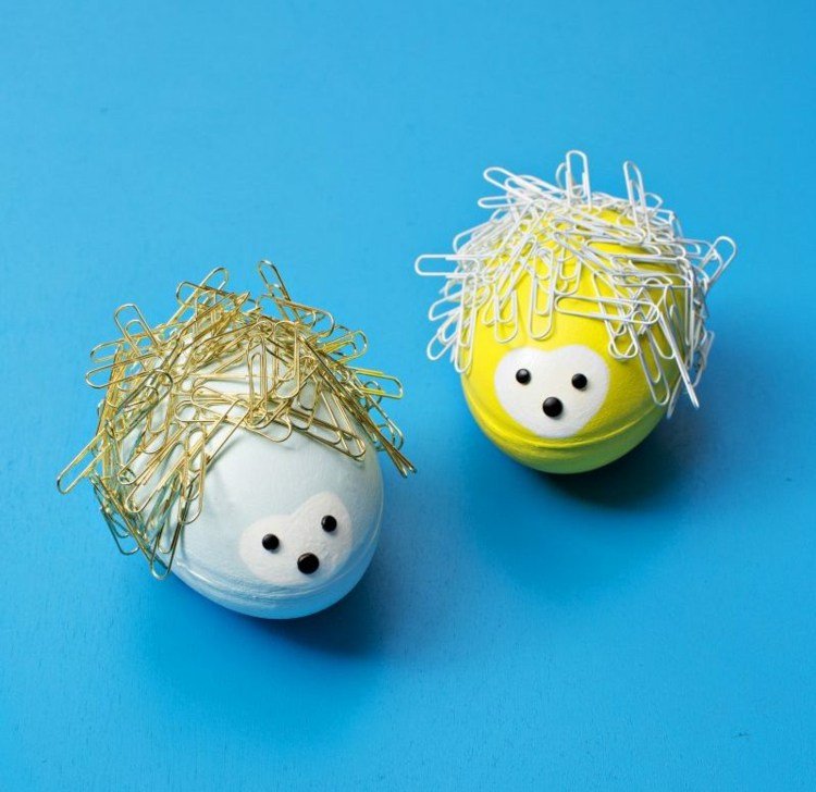 Hedgehog-tinker-magnet-frigolit-ägg-kontor-klipp-skrivbord-tillbehör