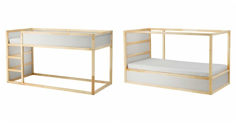 ikea kura säng ombyggnad enkel design repurposing