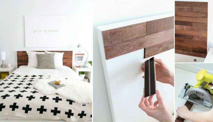 ikea möbler renovera malm-säng-trä-lim-sänggavel-idé