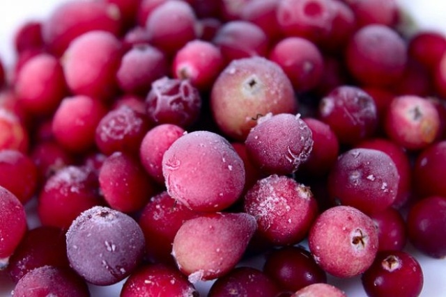 Frysta frukter jordgubbar-hallon björnbär vitaminkälla