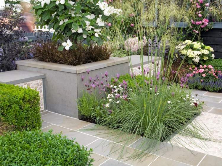 modern-trädgård-design-minimalistisk-terrass-graeser-sängar-höjda sängar