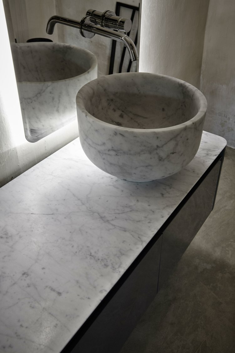 inbani origin series set 9 marmor handfat fåfänga spegel