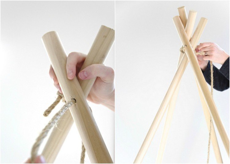 Tipi-tält-instruktioner-bygg-din-egen-poler-tie-sladd
