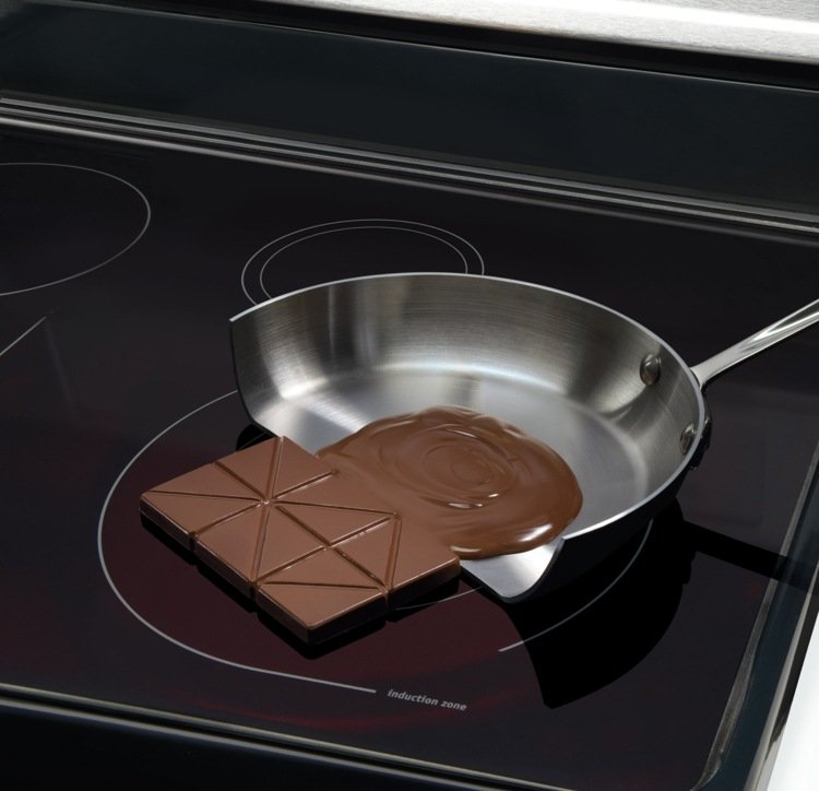 induktion eller ceran choklad-kall-kokplatta-köksutrustning