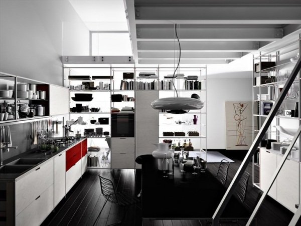 Design kök-industriell-chic inredning