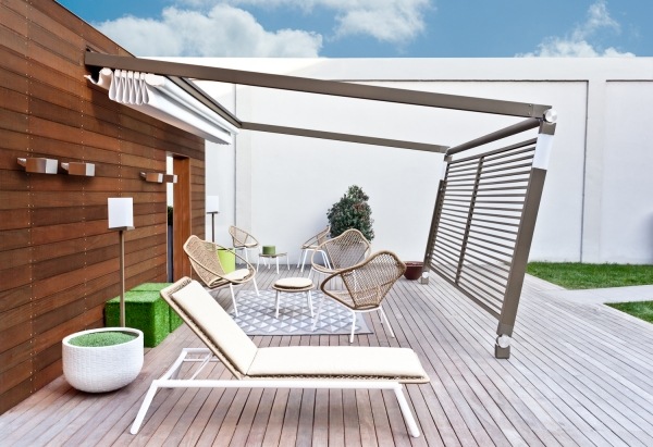 Solskydd ledad markis-Move Corradi Outdoor Möbel Design