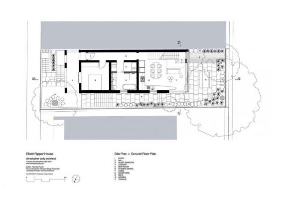 Elliott Ripper House Plan-andra våningen