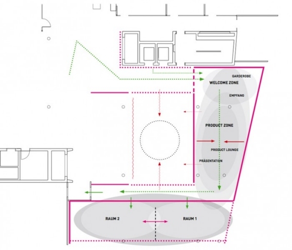 Innovativt informationscenter för inredningsdesign Microsoft Plan