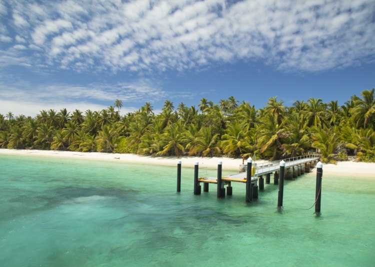Island Vacation Exotiska destinationer Australien Cocos Keeling Island Windsurfing Beach