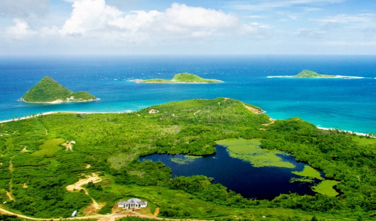 Island semester exotiska resmål Grenada se ovan