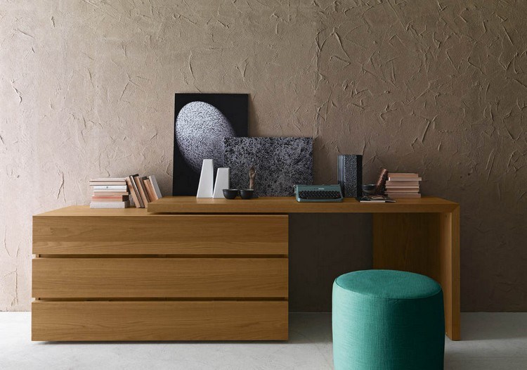 Inspiration för designmöbler skrivbord-trä-Complementi-Notte-Presotto