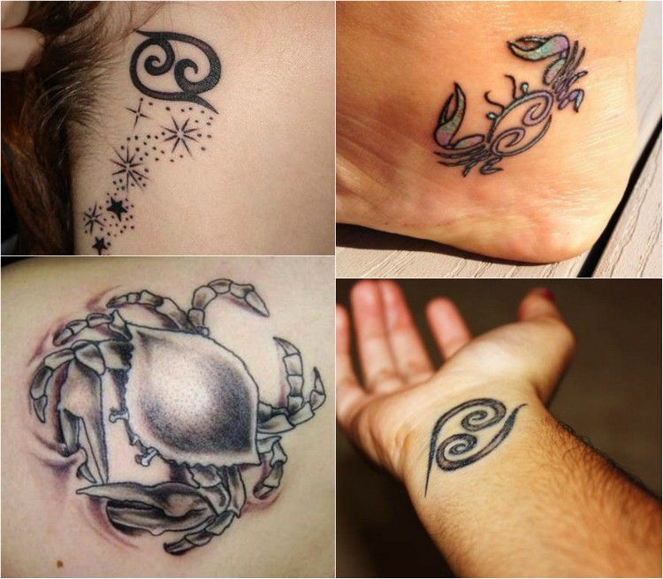 zodiaken-tatuering-cancer-idéer-symbol-handled-hals-klo-häl