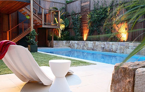 modern trädgårdsdesign - pool