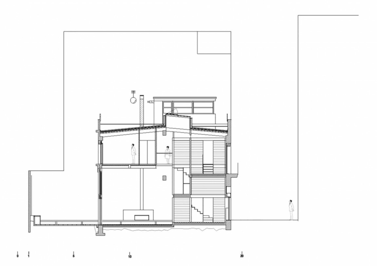 interiör rustika accenter hus loft sidovy planlösning