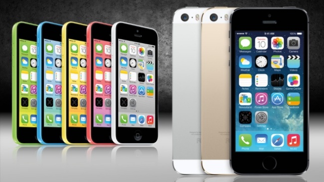 Apple-produkter 2013-iPhone-seriemodeller-5s 5c exklusiva