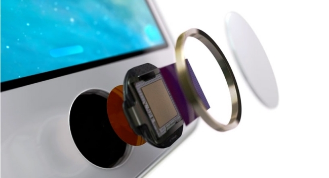 Apples iphone-5s fingeravtryckssensor säkerhetsfunktioner 64-bitars processorsystem touch-id