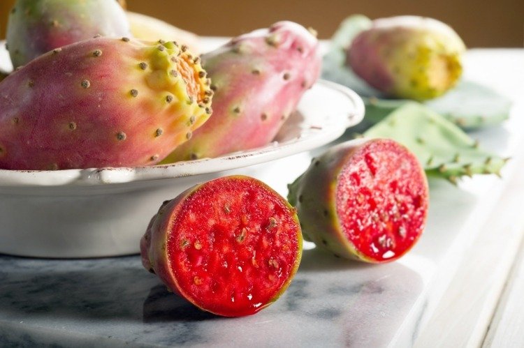 Prickly pear gillar att äta fruktjuice recept med låga kalorier