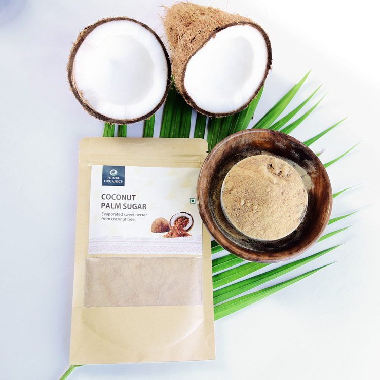 Kokosblommasockerproduktion - erhållen från kokospalms blommor