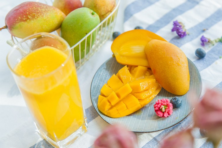 Mango mogna snittrecept smoothie