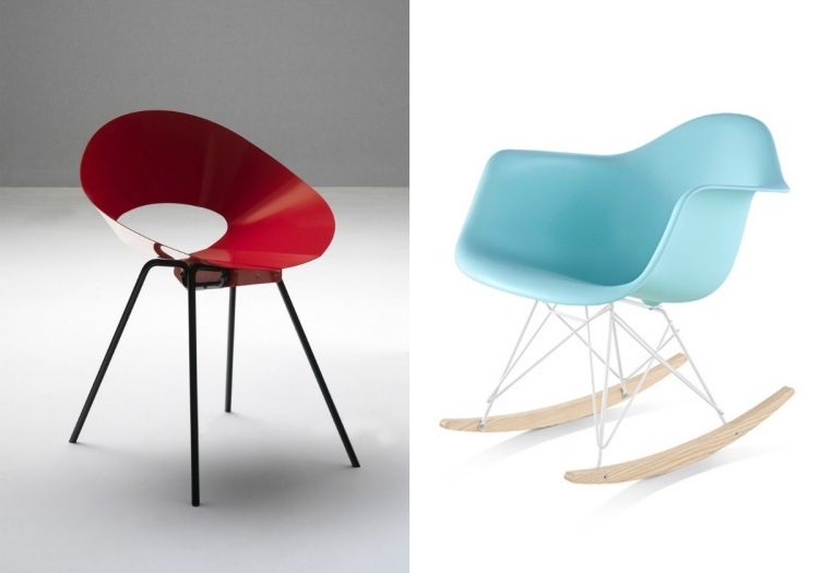 Italienska designmöbler-stol-skal-kd04-stol-eames-gungstol