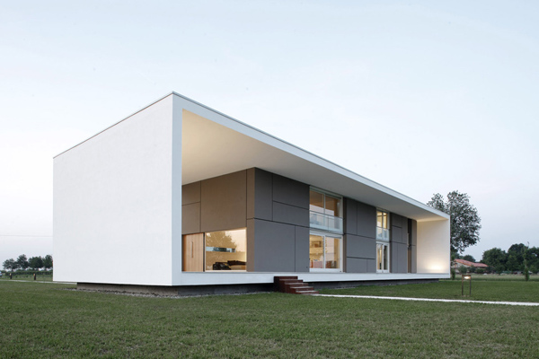 Italiensk husarkitektur - minimalistisk