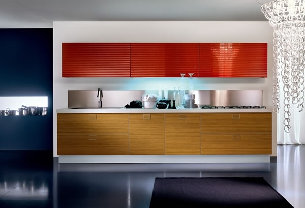 kök ö trä ljus handfat matbord trendiga designförslag