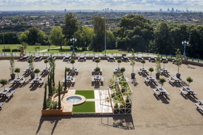 trädgård design stad urban terrass mobil italiensk