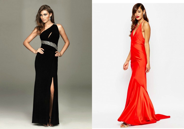 james-bond-fest-kvinnor-kostym-eleganta-klänningar-röd-svart