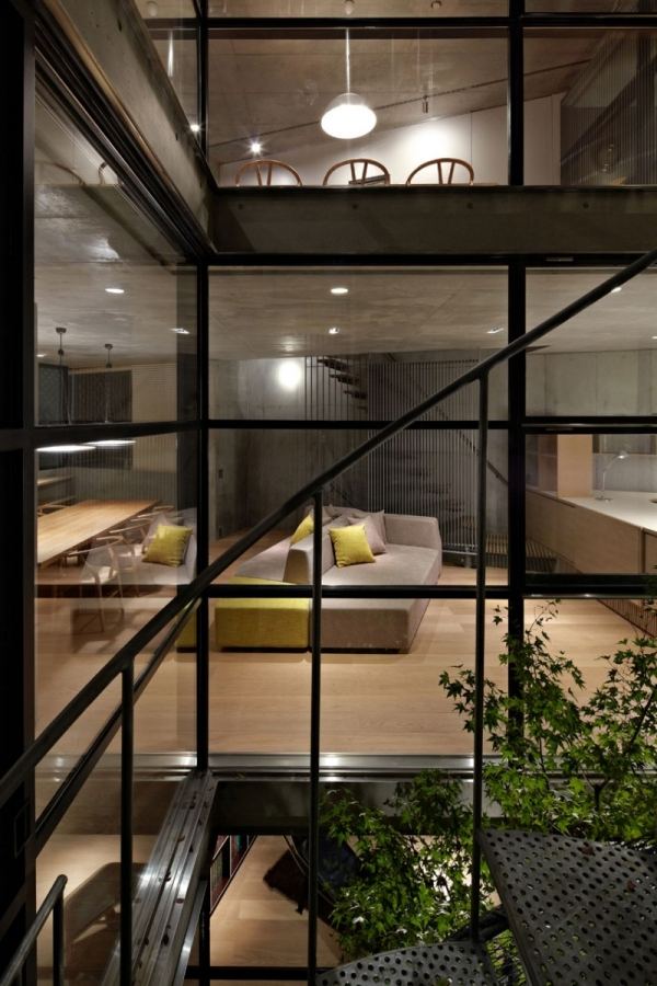 Glasväggar Japan House Sky minimalistisk