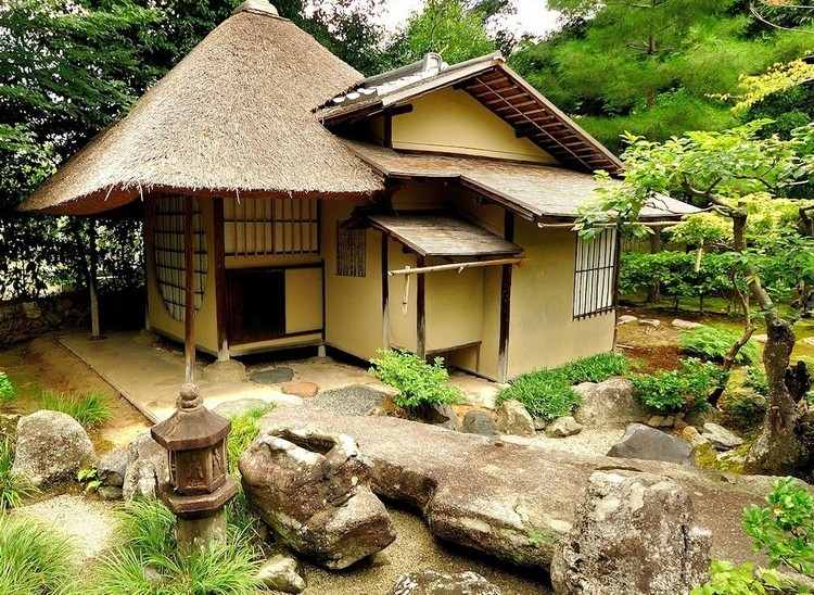 Japanska huskonstruktion-trä-vass-trä-ramkonstruktion