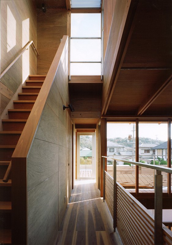 intressant japansk arkitektur - trappor