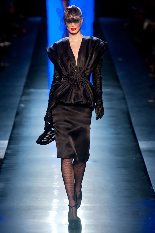 paris modeshow designer damens vårsommar 2014 kollektion