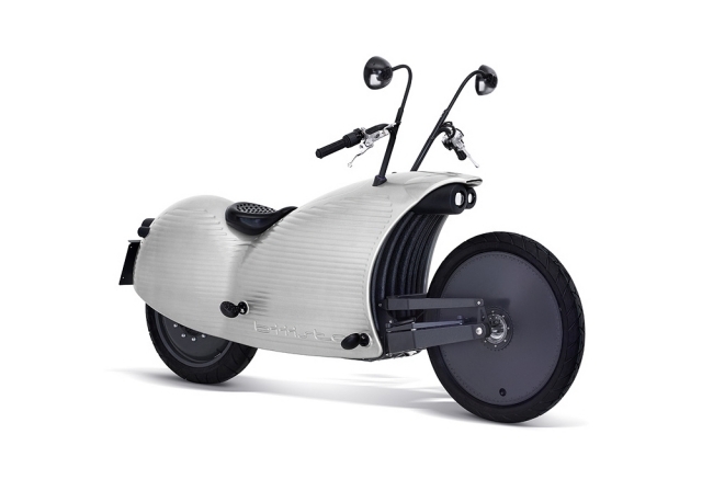 Johammer Electric Motorcycle J1 höger sida spegelinstrument