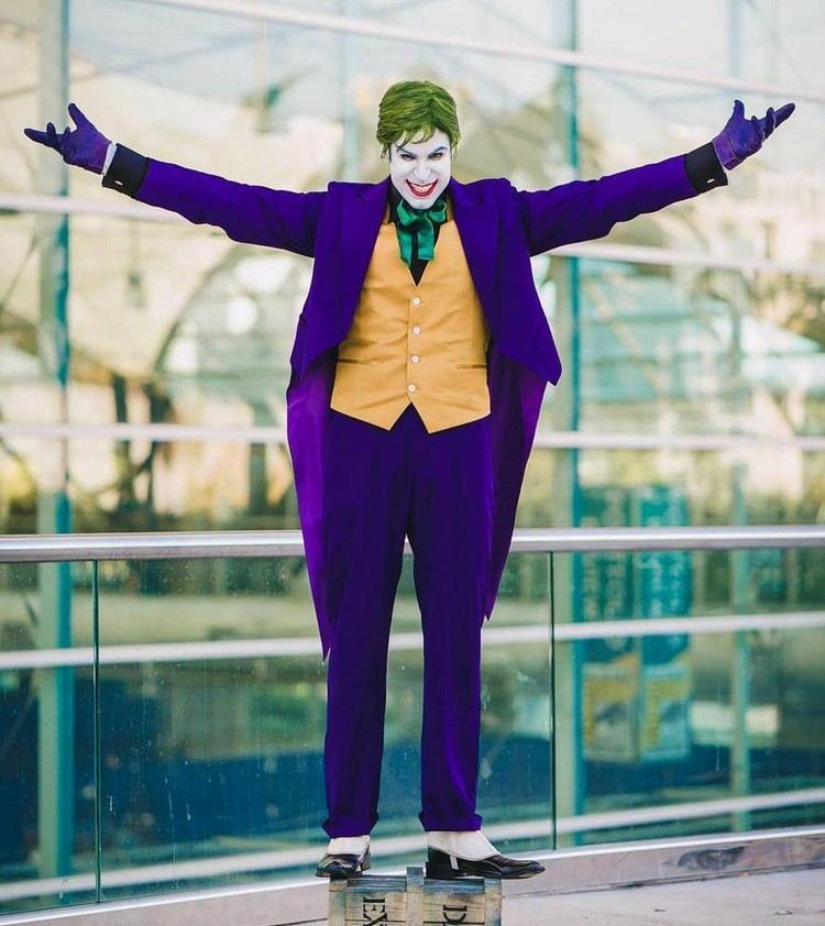 Joker kostym batman-idéer-kläder-tips
