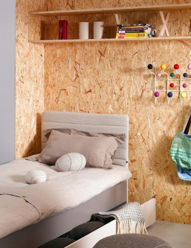 ungdomsrum-design-idéer-vägg-fiberplatta-klädda
