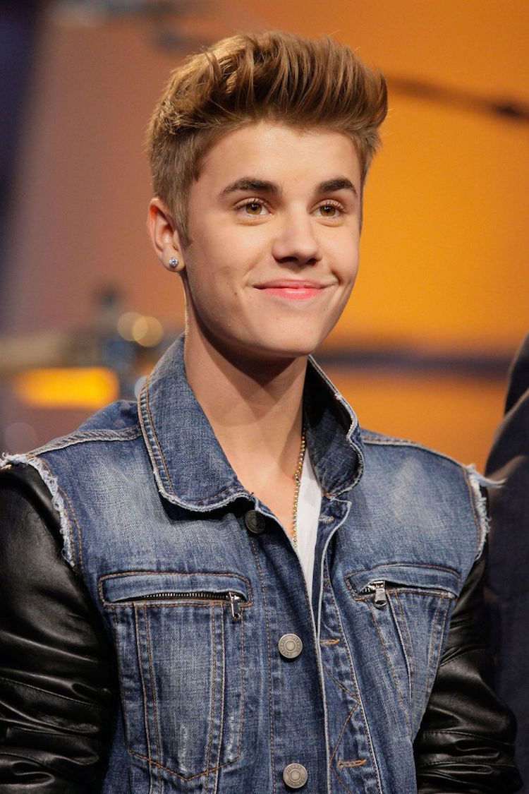 Justin Bieber frisyr 2012