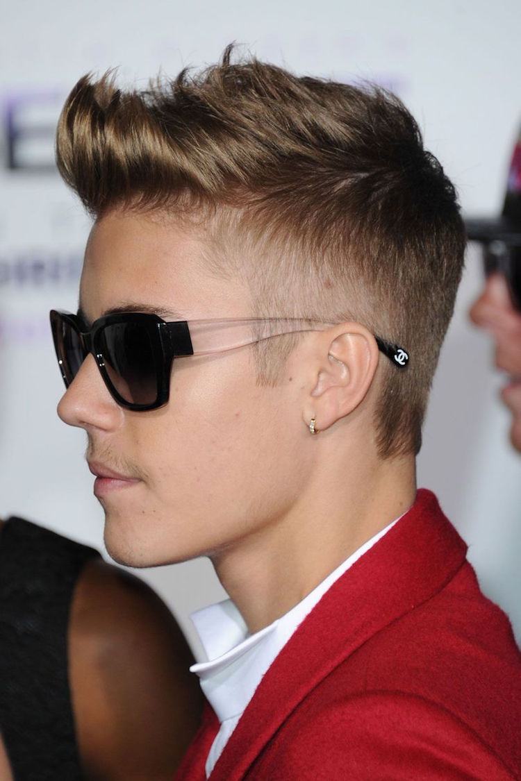 Justin Bieber frisyr 2013 underskuren