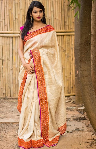 Tussar Juutti Sarees