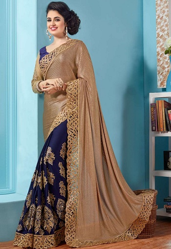 Juutti Work Sarees