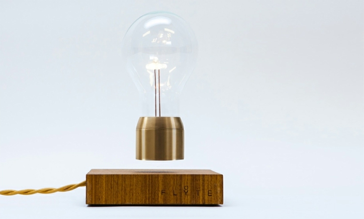 magnet glödlampa design idé belysning lampa